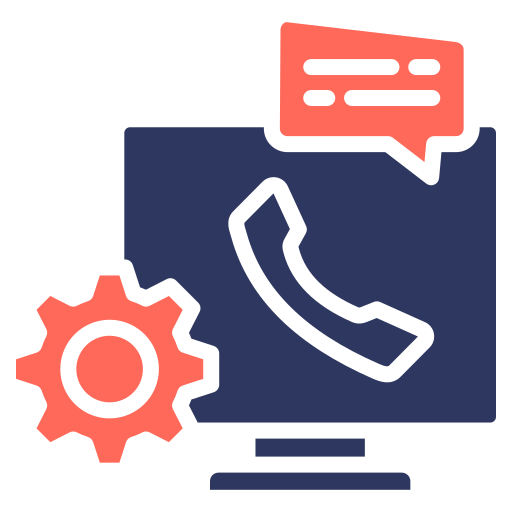 Computer tech support icon